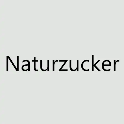 Naturzucker